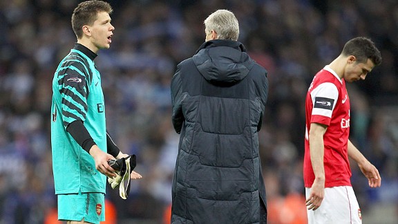 Arsene Wenger begins the inquest with goalkeeper Wojciech Szczesny