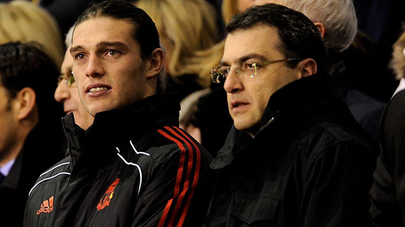 Damien Comolli and Andy Carroll