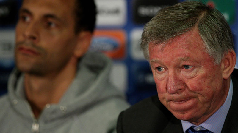 Rio Ferdinand Sir Alex Ferguson