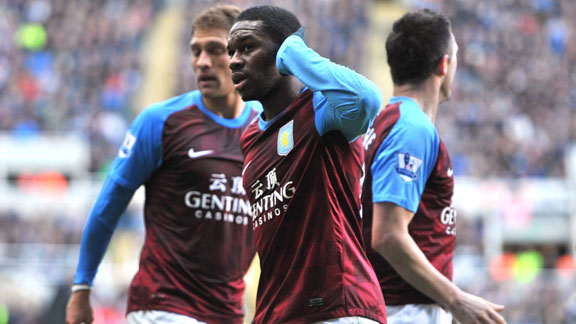 Charles NZogbia Aston Villa ear