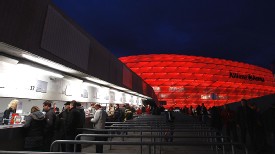 Tickets stalls at Bayern Munich's Allianz Arena