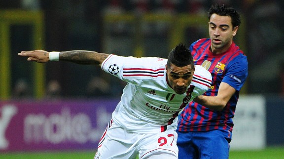 Kevin Prince Boateng, Xavi Hernandez