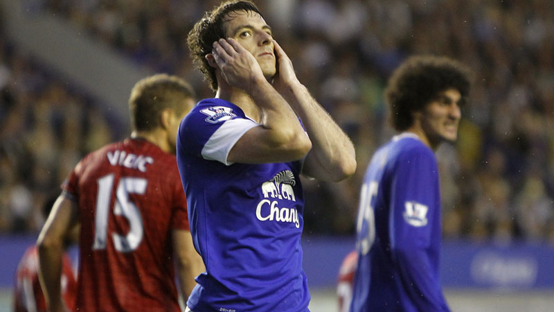 Everton's Leighton Baines