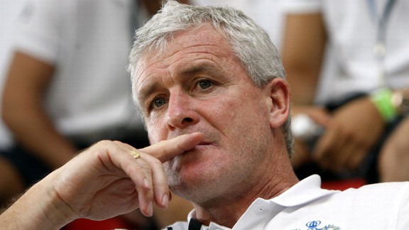 Mark Hughes close