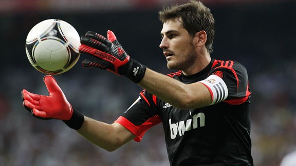 Iker Casillas made his Real Madrid first-team debut at age 16