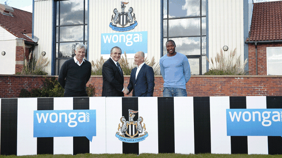 Newcastle United Wonga