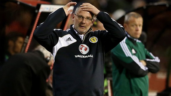 Scotland manager Craig Levein has broken the will of the nation