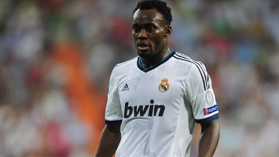 Michael Essien: Real Madrid's Mr Versatile should feature against Celta