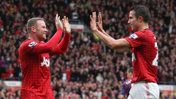 Wayne Rooney, Robin van Persie