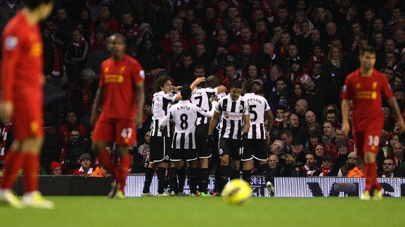 Newcastle group celeb Cabaye goal