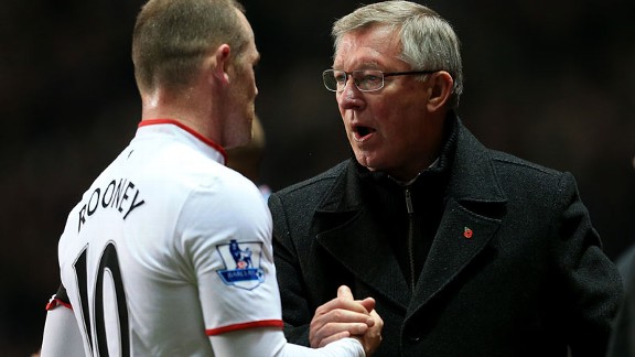 Manchester United's Wayne Rooney was subbed on Saturday