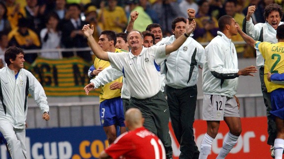 Luiz Felipe Scolari Brazil celeb 2002 World Cup