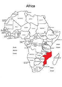Mozambique: Birth place of Eusabio