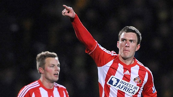 Craig Gardner celeb v Norwich