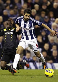 Claudio Yacob must regain control of the midfield for West Brom