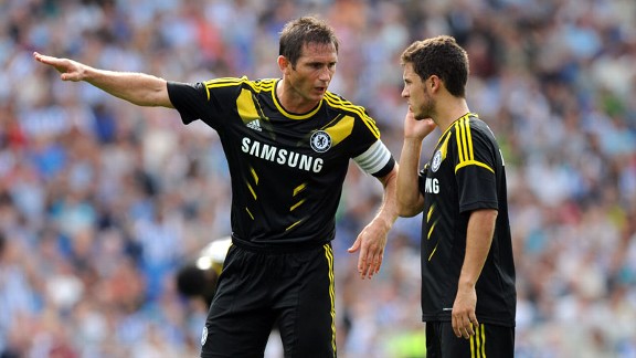 Frank Lampard, Eden Hazard