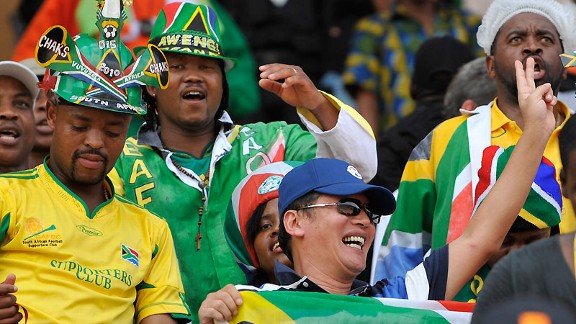 Bafana Bafana fans are wild about their national team
