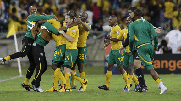 South Africa team celeb vs Morocco