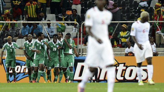 Nigeria v Burkina Faso AFCON group stage