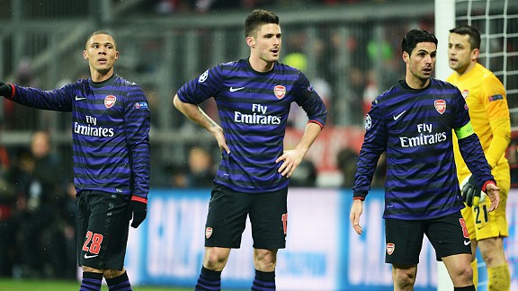 It was a case of so near yet so far for Arsenal