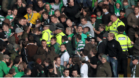 Celtic fans police