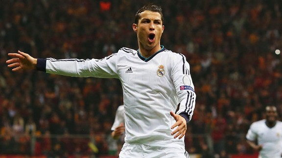 Cristiano Ronaldo celeb v Gala