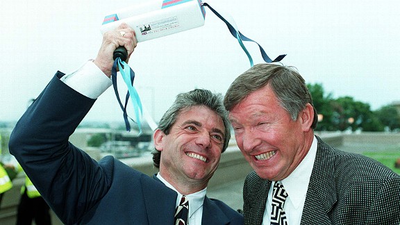 One of Man United's greatest title wins came in 1996 when they clawed back a 12-point gap in January to overhaul Kevin Keegan's Newcastle