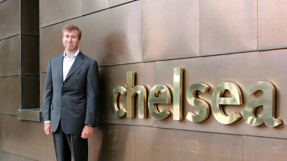 Roman Abramovich bought Chelsea from Ken Bates in 2003
