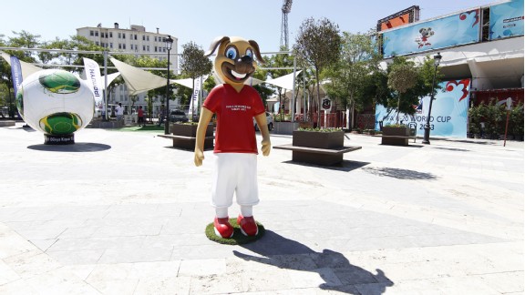 Meet Kanki the dog - the official mascot of the 2013 Under-20 World Cup