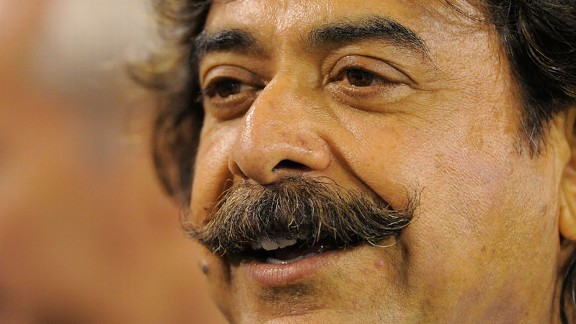 Shahid Khan close up smile