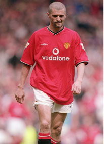 Roy Keane felt no remorse after being sent off for Manchester United against Leeds in 2001.