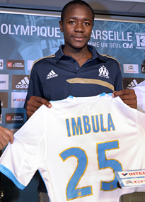 Marseille midfielder Gianelli Imbula.