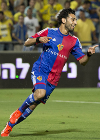 FC Basel winger Mohamed Salah.