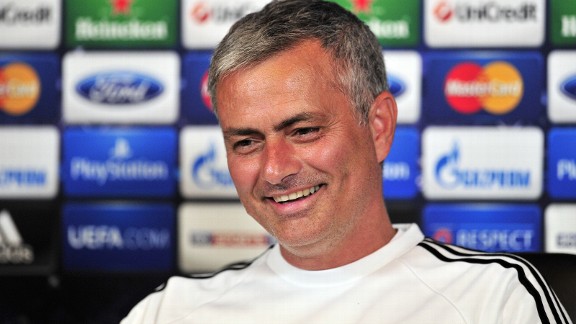 Chelsea's Portuguese manager Jose Mourinho.