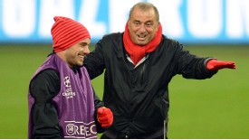 It is though Fatih Terim was not completely on board with the signing of Wesley Sneijder.