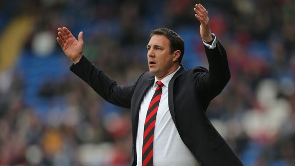 Cardiff manager Malky Mackay's future at the club remains in limbo.