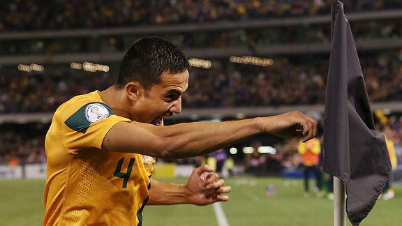 Tim Cahill, Australia, and indeed all of Asia, would relish the opportunity to battle old rivals.