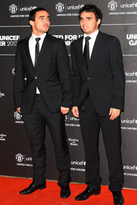 Rafael and Fabio Manchester United awards