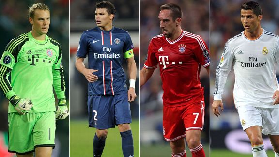 Neuer Thiago Ronaldo Ribery
