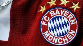 Bayern Munich's badge no longer carries EV, to denote it is a