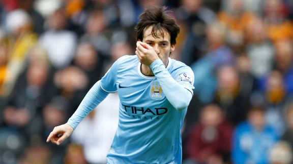 David Silva alt celeb Hull Man City
