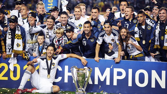Galaxy celebrate