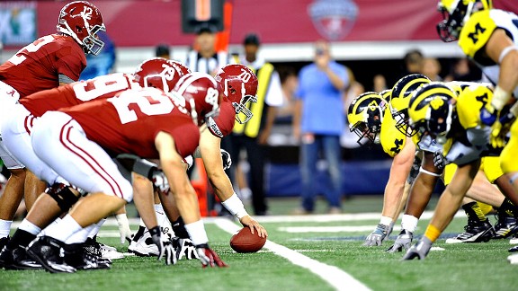 Alabama Crimson Tide offensive line