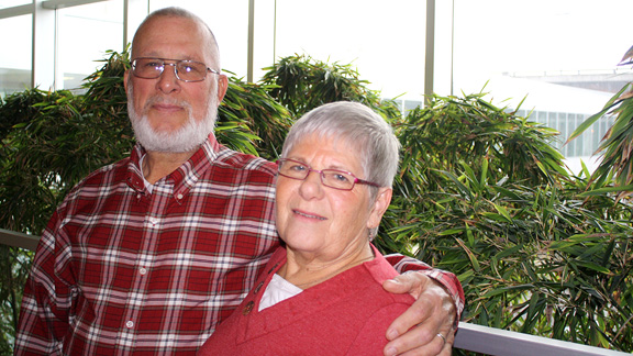 Pete Shinnegar and his wife