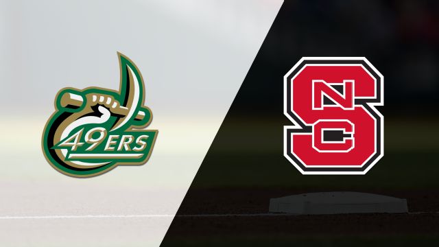 UNC Charlotte vs. #25 NC State (Baseball)