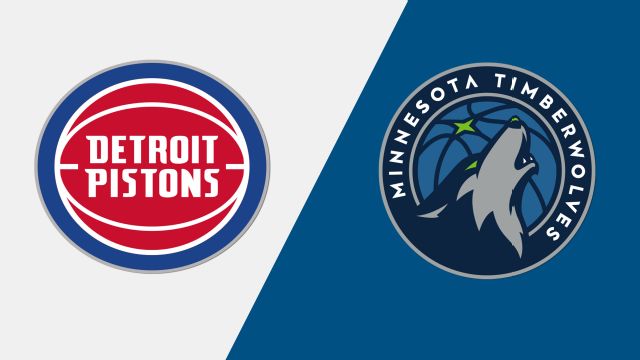Detroit Pistons vs. Minnesota Timberwolves (First Round)