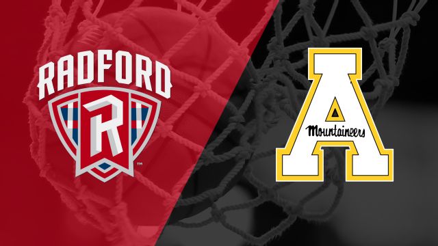 Radford vs. Appalachian State (W Basketball)