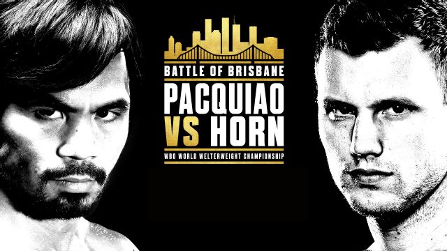 Manny Pacquiao vs. Jeff Horn