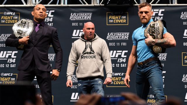 UFC 194 Official Weigh-In - Jose Aldo vs Conor McGregor