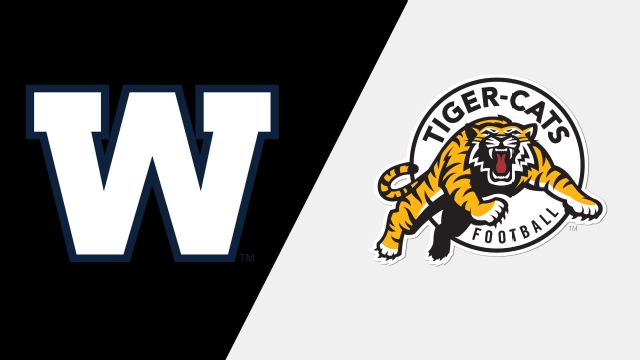 Winnipeg Blue Bombers vs. Hamilton Tiger-Cats